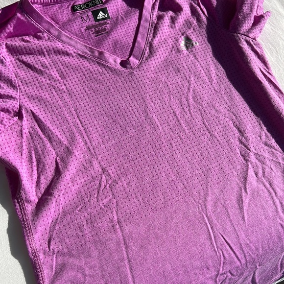 Adidas Aeroknit Short Sleeve Climacool T-Shirt - Med - Picture 4 of 6